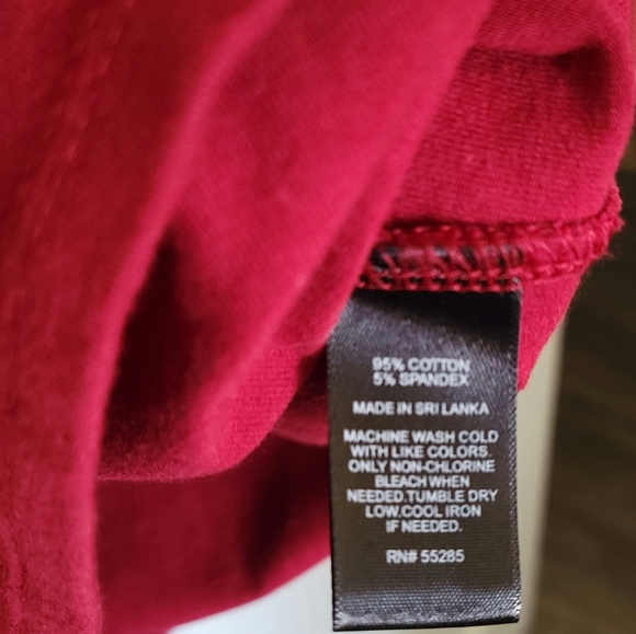 Express strechy cotton dress size US S burgundy - Picture 4 of 4